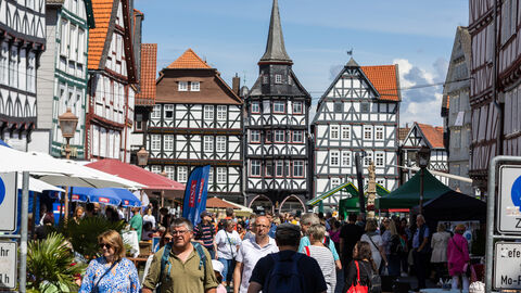 Impression vom Hessentag in Fritzlar