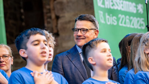 Ministerpräsident Boris Rhein eröffnet den Hessentag 2025 Ministerpräsident Boris Rhein eröffnet den Hessentag 2025